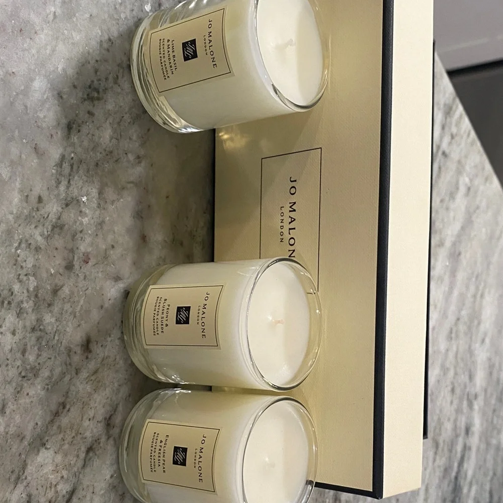 Jo Malone Elegant Cream Candle Trio